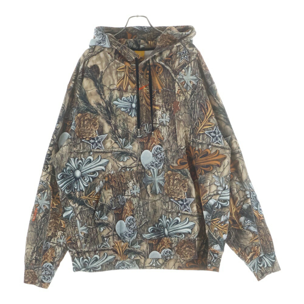 CHROME HEARTS(クロムハーツ) 大いさ:XL ××NOCTA DRAKE HOODIE ナイキ ノクタ ドレイク バックホースシュープリント プルオーバースウェットパーカー マルチ色合い【中古】【座標軸A】【色合いマルチ色合い】【取りまわしバス発着場BRING京都河原町店】