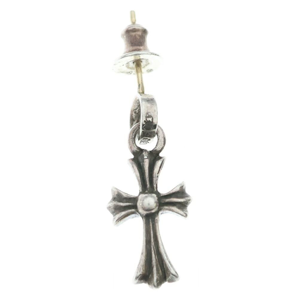 CHROME HEARTS(クロムハーツ) BBY F PPRCHN ベイビーファットクロス ドロップピアス シルバー BCA090【中古】【程度B】【カラーシルバー】【取扱店舗BRING梅田茶屋町店】｜ブランド買取・販売　BRING