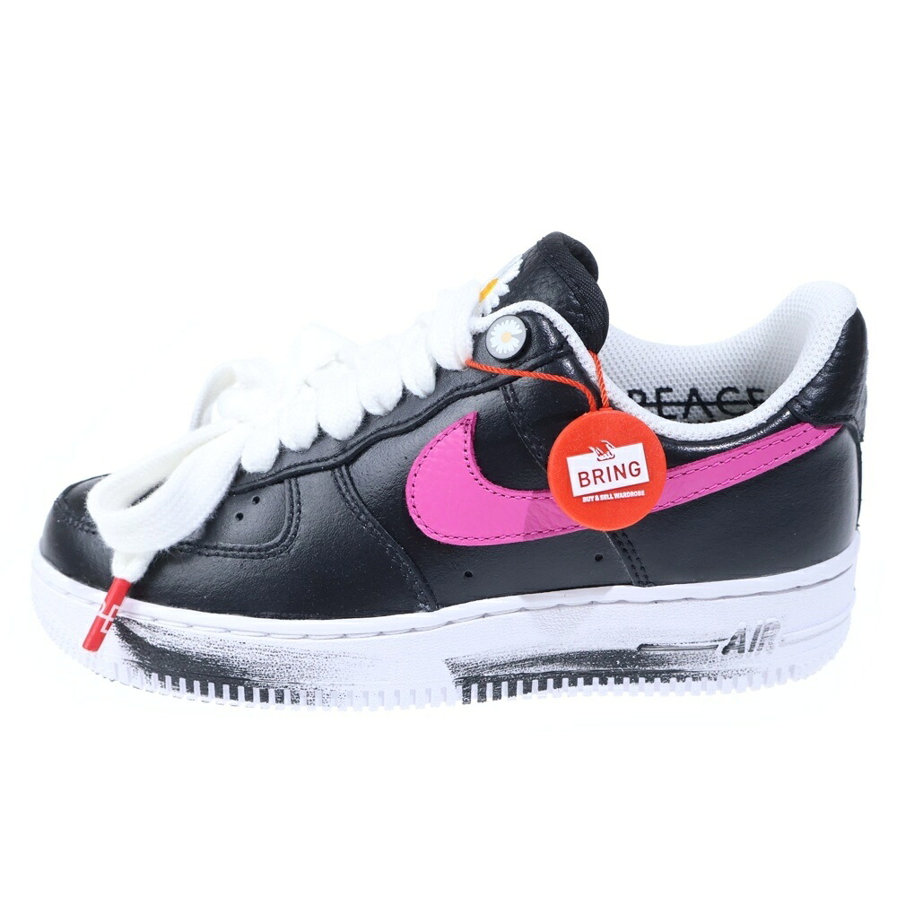 NIKE(ナイキ) 大きさ:23.0糎 ×PEACEMINUSONE AIR FORCE 1 LOW 07 PARA-NOISE 3.0 G-DRAGON ピースマイナスワン 空軍1 パラノイズ ローカットスニーカー US4/23糎 AQ3692-004【新古品/中古】【座標軸S】【色つや黒いこと】【取りまわしバス発着場BRING KICKS】