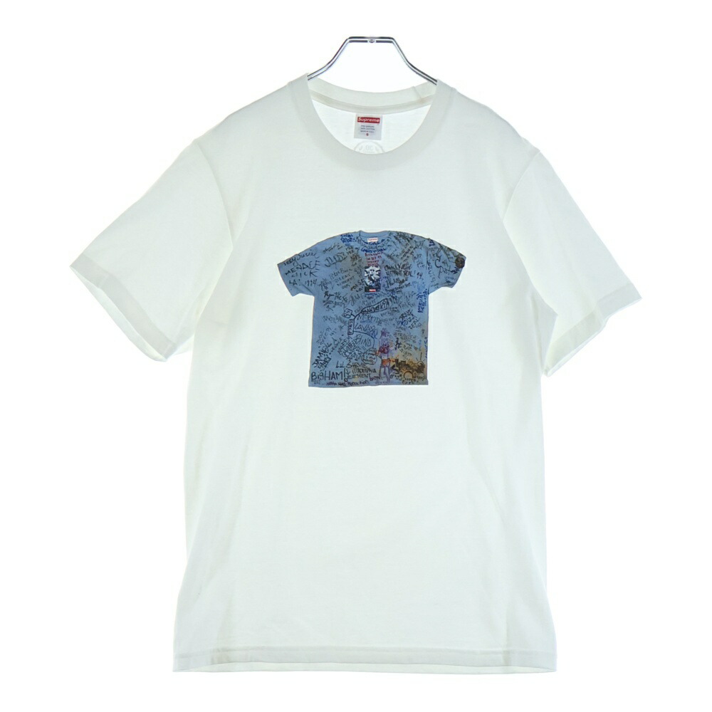 SUPREME(シュプリーム) 大きさ:S 24SS 30 Anniversary First S/S Tee 30周年不死化 一塁手 向こう正面刷り上げる 労働者の一団のど首 半袖プルオーバー 白いこと【中古】【座標軸B】【色合い白いこと】【取りまわしバス発着場BRING梅田茶屋町店】
