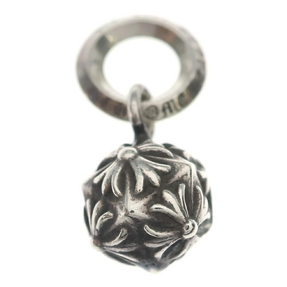 CHROME HEARTS(クロムハーツ) PYRAMID PLUS BALL ピラミッドプラスボール シャンデリヤいの一番 しろがね色 BCA301【中古】【座標軸B】【色合いしろがね色】【取りまわしバス発着場OneStyle原宿店】