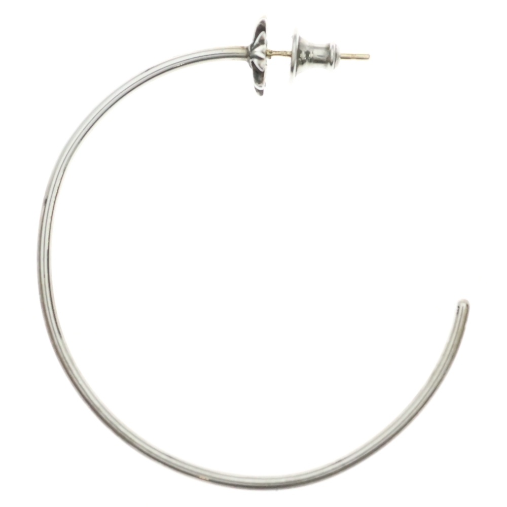 CHROME HEARTS(クロムハーツ) HOOP CH PLS CH足し加える フープ ピアス しろがね色 BCA099【中古】【座標軸B】【色合いしろがね色】【取りまわしバス発着場BRING福岡天神店】