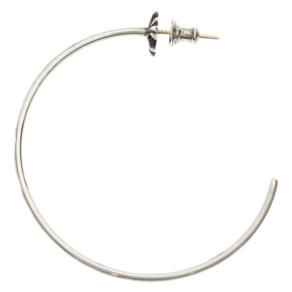 CHROME HEARTS(クロムハーツ) HOOP CH PLS CH足し加える フープ ピアス しろがね色 BCA099【中古】【座標軸B】【色合いしろがね色】【取りまわしバス発着場BRING福岡天神店】