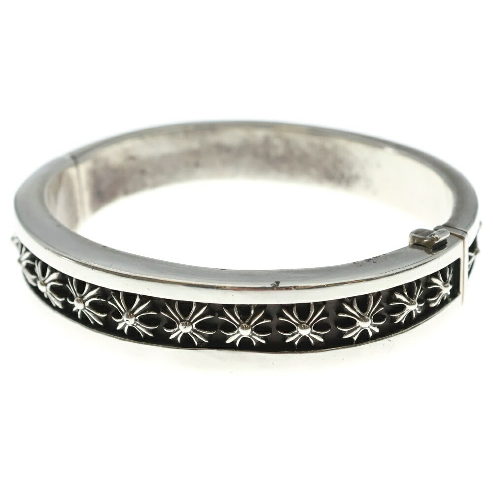 CHROME HEARTS(クロムハーツ) 大いさ:24.0inch NARROW V CH PLUS ナローV周波数帯域CH足し加える腕輪 しろがね色【中古】【座標軸B】【色合いしろがね色】【取りまわしバス発着場BRING梅田茶屋町店】