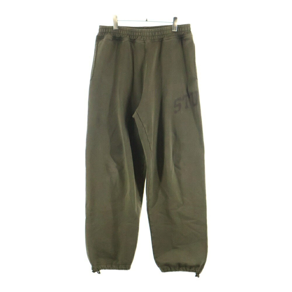 STUSSY(ステューシー) 大きさ:M Fleece Pant Faded Graphic フェイド産業 ロゴタイプ刷り上げる フリース スウェットパンツ 赤銅色 116667【中古】【座標軸B】【色合い赤銅色】【取りまわしバス発着場BRING THRIFT CLOSET 幕張店】