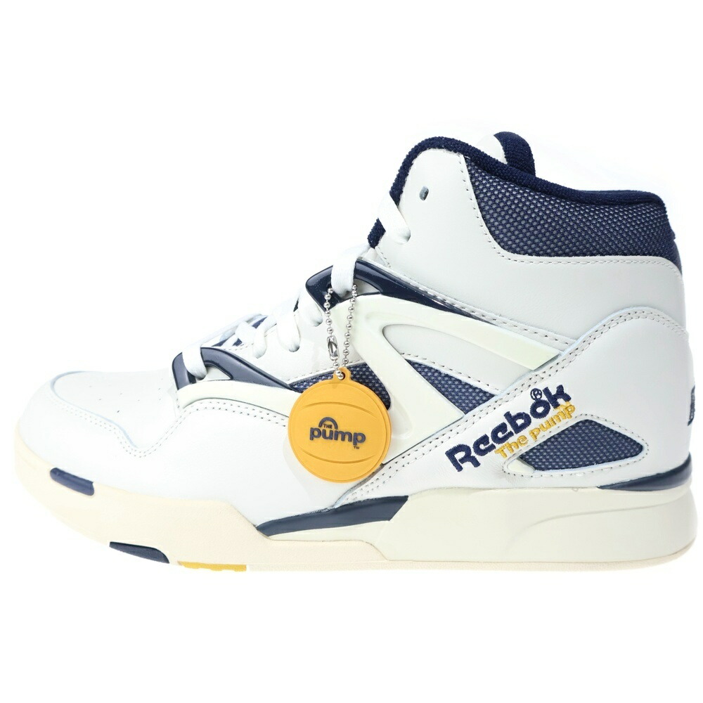 Reebok(リーボック) 大きさ:28.5糎 PUMP OMNI ZONE 2 CHALK 揚水機 オムニ 地域2 車輪止め ハイカットスニーカー 白いこと/米国海軍 US10.5/28.5糎 GY5301【新古品/中古】【座標軸S】【色合い白いこと】【オンライン押さえる商いもの】