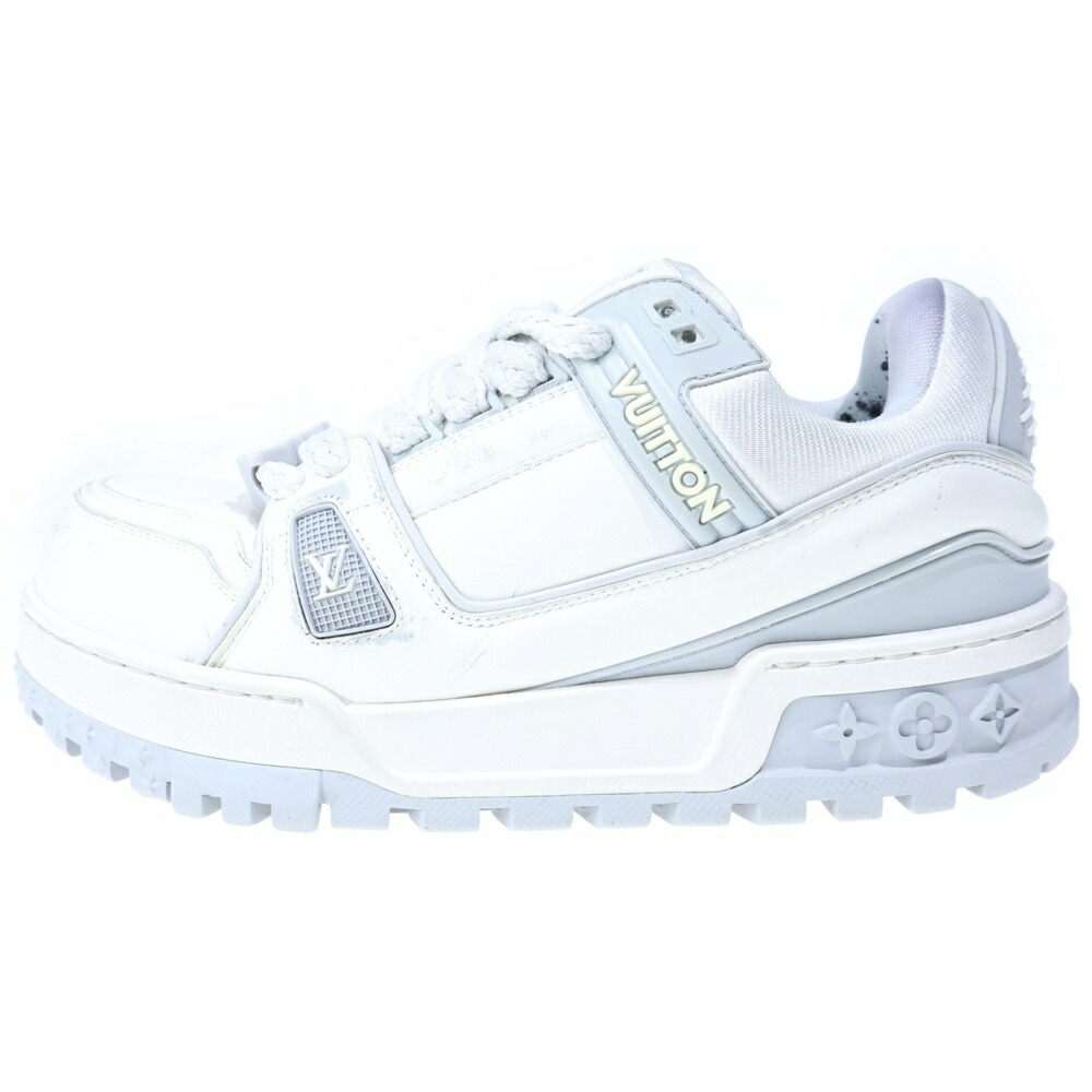 LOUIS VUITTON(ルイヴィトン) 大きさ:6 1/2 LV Trainer Maxi Sneaker LVトレーナーマキシローカットスニーカー 薄墨色【中古】【座標軸B】【色合い薄墨色】【取りまわしバス発着場BRING心斎橋店】