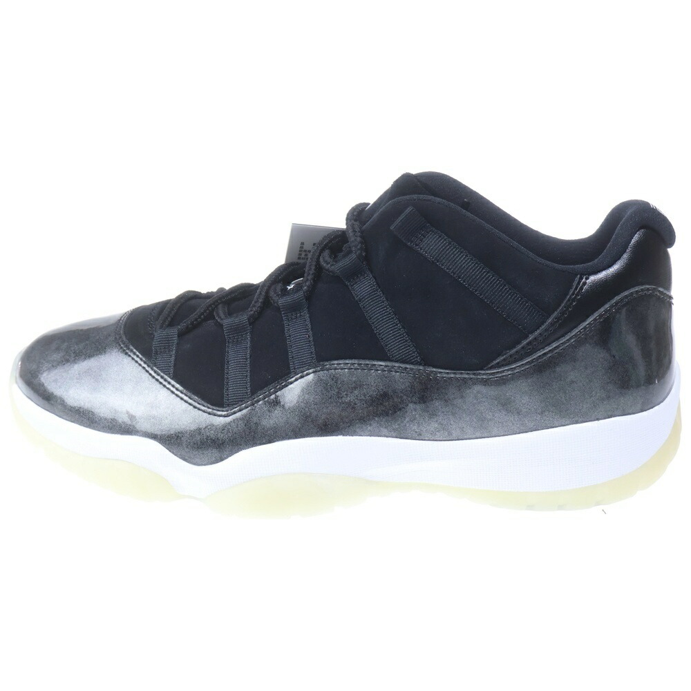 NIKE(ナイキ) 大きさ:31.0糎 AIR JORDAN 11 RETRO LOW BARONS エアジョーダン11 レトロ バロンズ ローカットスニーカー 黒いこと US13/31糎 528895-010【中古】【座標軸A】【色つや黒いこと】【オンライン押さえる商いもの】