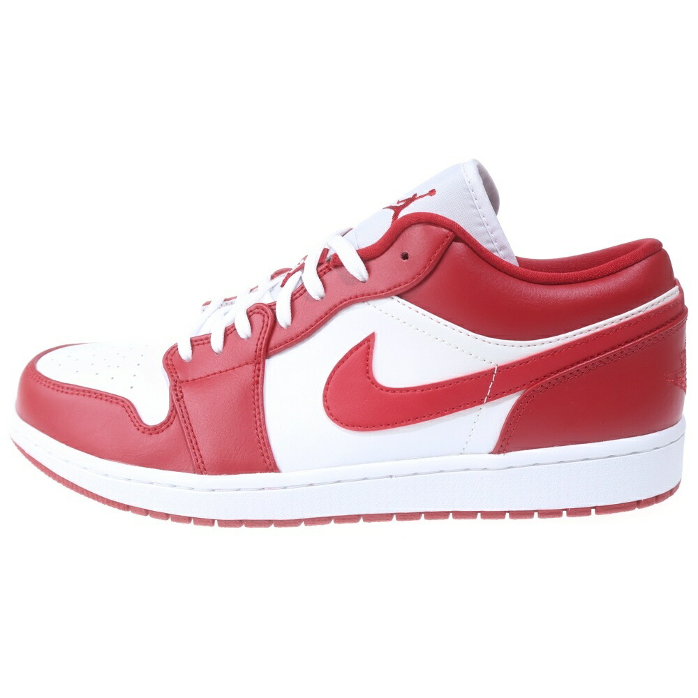 NIKE(ナイキ) 大きさ:31.0糎 AIR JORDAN 1 LOW GYM RED エアジョーダン1 体育館赤いこと ローカットスニーカー 赤いこと/白いこと US13/31糎 553558-611【新古品/中古】【座標軸S】【色つや赤いこと】【オンライン押さえる商いもの】