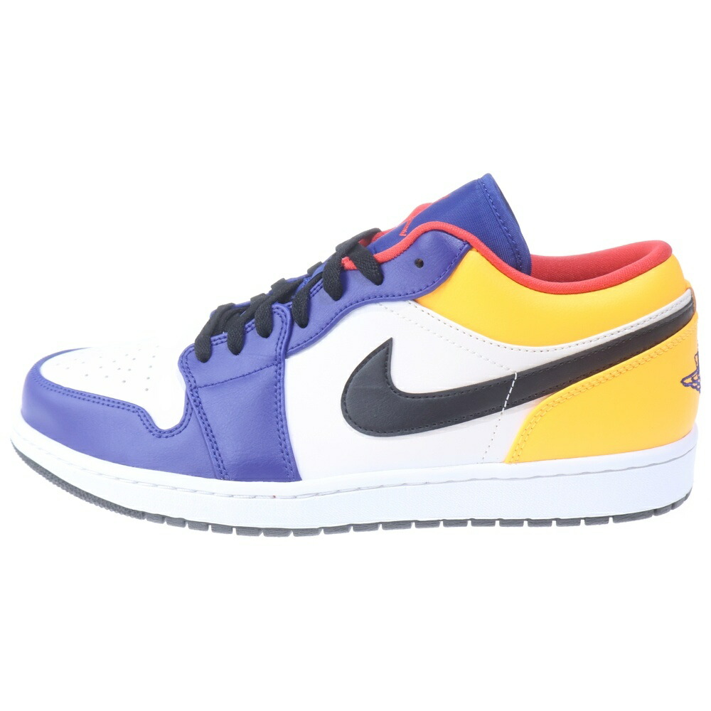 NIKE(ナイキ) 大きさ:31.0糎 AIR JORDAN 1 LOW エアジョーダン ローカットスニーカー マルチ US13/31糎 553558-123【新古品/中古】【座標軸S】【色つやマルチ色つや】【オンライン押さえる商いもの】