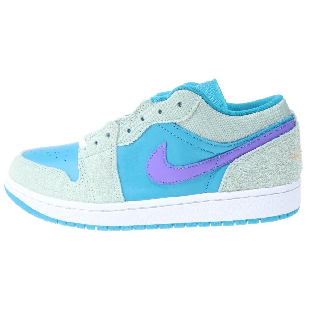 NIKE(ナイキ) 大きさ:27.0糎 AIR JORDAN 1 LOW SE Aquatoneエアジョーダン1 置き目 スニーカー シューズ 青み US9/27糎 DX4334-300【新古品/中古】【座標軸S】【色つや青み】【オンライン押さえる商いもの】