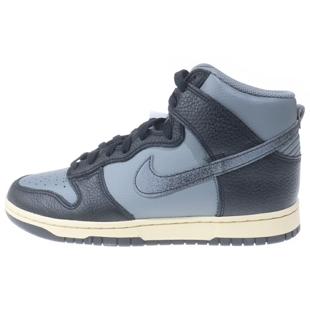 NIKE(ナイキ) 大きさ:27.0糎 DUNK HIGH 50 YEARS OF HIP-HOP ナイキ ダンク ご機嫌 イヤーズ オブ 御居処跳ねる ハイカットスニーカー 黒いこと/薄墨色 US9/27糎 DV7216-001【新古品/中古】【座標軸S】【色つや薄墨色】【オンライン押さえる商いもの】