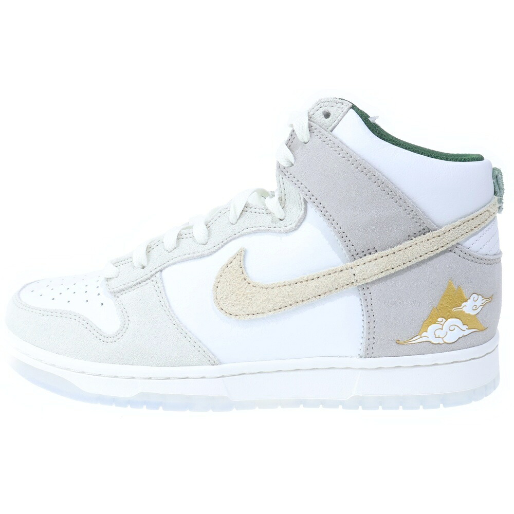 NIKE(ナイキ) 大きさ:27.5糎 DUNK HI PRM SAN FRANCISCO CHINATOWN ダンクハイ サンフランシスコ 瀬戸もの町 ハイカットスニーカーシューズ 白いこと US9.5/27.5糎 FD0776-100【新古品/中古】【座標軸S】【色つや白いこと】【オンライン押さえる商いもの】