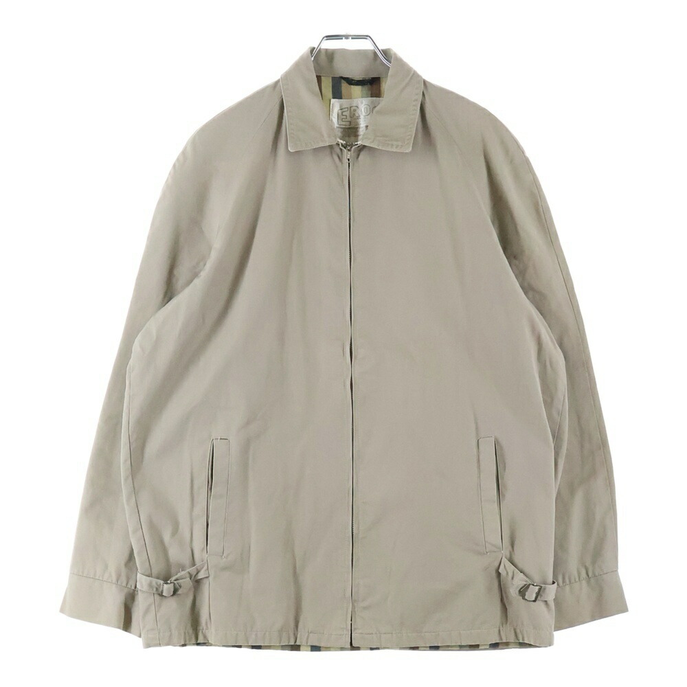VINTAGE(ヴィンテージ) 大きさ:38 50-60S EROS BRAND COMBED COTTON JACKET AKK ZIP ユーロ 片爪ジップ 綿織物上衣 ベージュ 528628【中古】【座標軸B】【色つやベージュ】【取りまわしバス発着場AWESOME高円寺店】