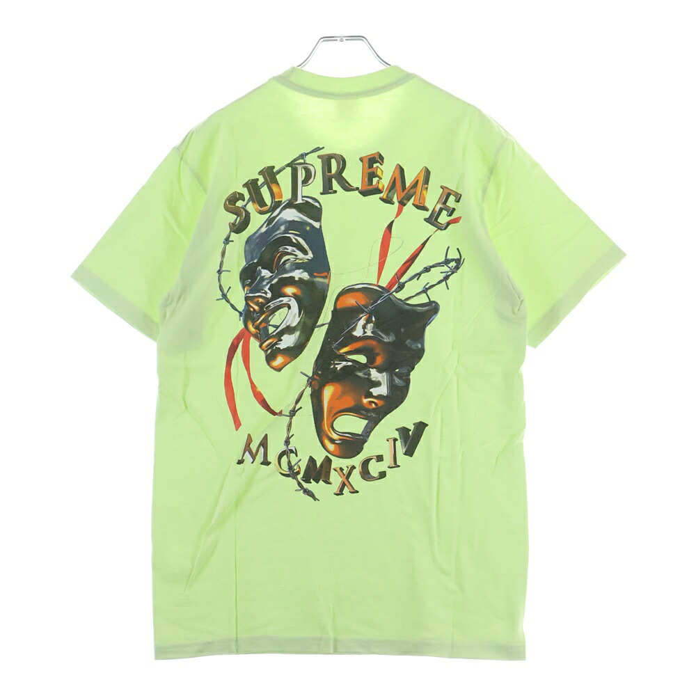 SUPREME(シュプリーム) 大きさ:S 20SS Laugh Now Tee ラフナウ 刷り上げるロゴタイプ 半袖プルオーバー カットソー 菩提樹緑であること【新古品/中古】【座標軸S】【色合い緑であること】【取りまわしバス発着場BRING札幌店】