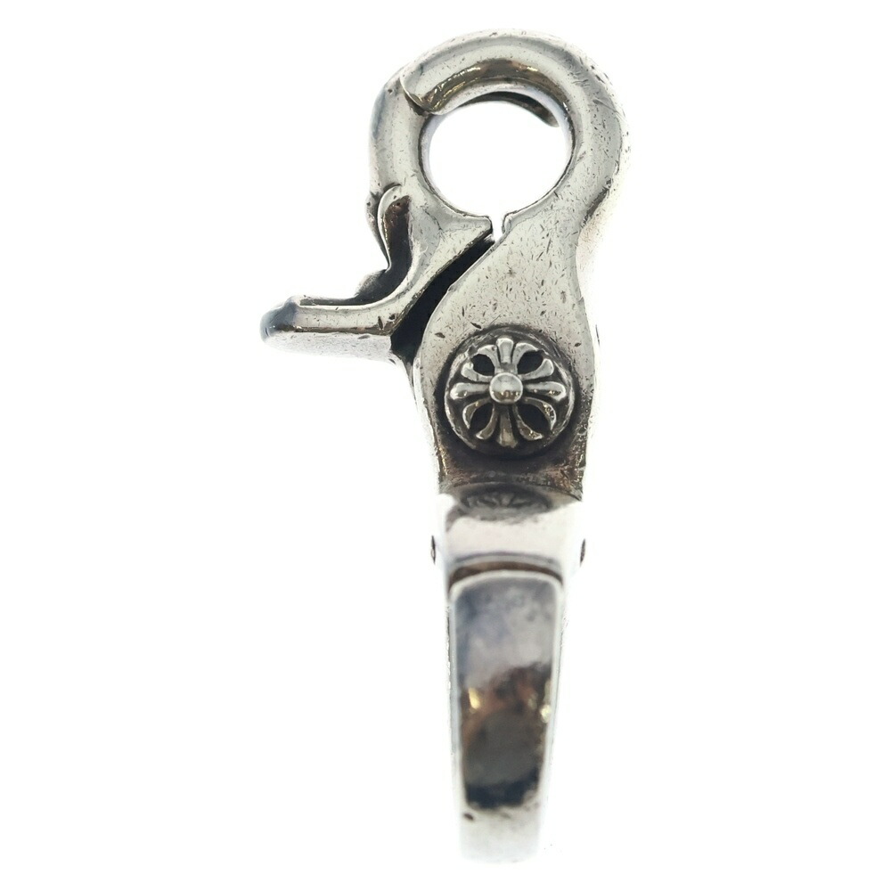 CHROME HEARTS(クロムハーツ) QUICK CLIP CROSS BALL クイックゼムクリップ クロスボール しろがね色 BCA078【中古】【座標軸B】【色つやしろがね色】【取りまわしバス発着場OneStyle原宿店】