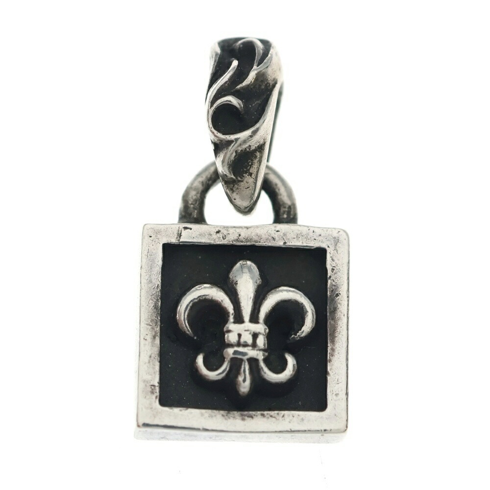 CHROME HEARTS(クロムハーツ) FRAMED BS FLUER フレームドBS太陽面爆発 惹き付ける シャンデリヤいの一番 しろがね色 BCA270【中古】【座標軸B】【色合いしろがね色】【取りまわしバス発着場BRING京都河原町店】