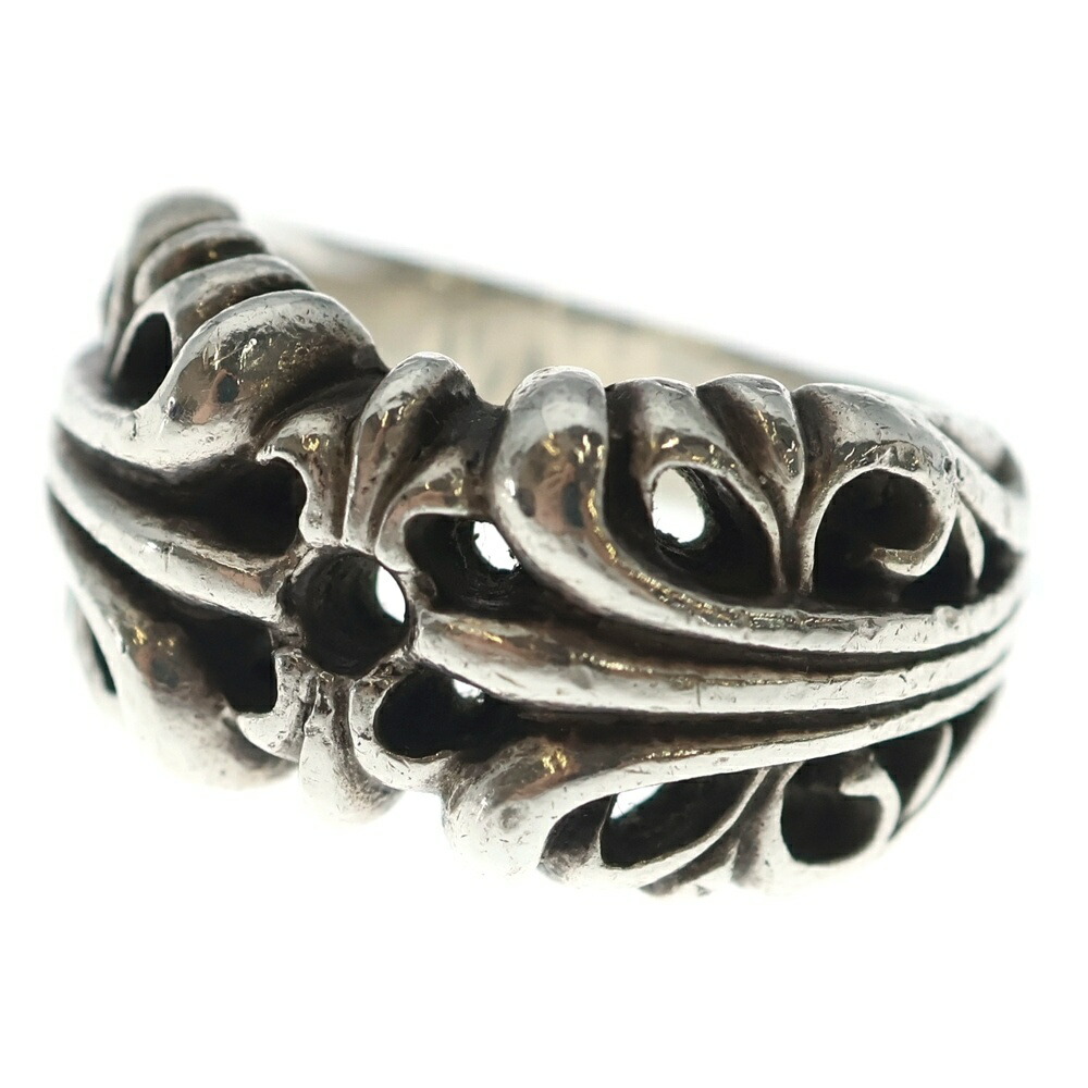 CHROME HEARTS(クロムハーツ) 大いさ:15.0号 K\u0026T KT輪っか しろがね色 BCA347【中古】【座標軸C】【色合いしろがね色】【取りまわしバス発着場BRING心斎橋店】