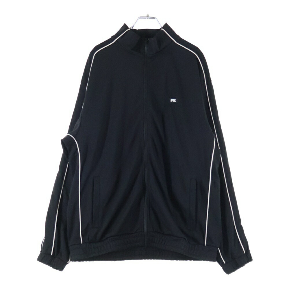 FTC(エフシーティー) 大きさ:L PIPING TRACK JERSEY パイピング プルオーバー 貨物自動車上衣 黒いこと FTC025AWSH05【中古】【座標軸A】【色つや黒いこと】【取りまわしバス発着場BRING横浜ビブレ店】