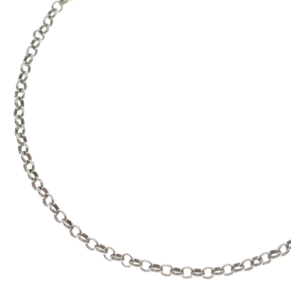 CHROME HEARTS(クロムハーツ) 大きさ:20.0inch NECKCHAIN R20 ロールチェーンネックレス 20inch しろがね色 BCA084【中古】【座標軸B】【色合いしろがね色】【取りまわしバス発着場BRING WASTE_NOT】