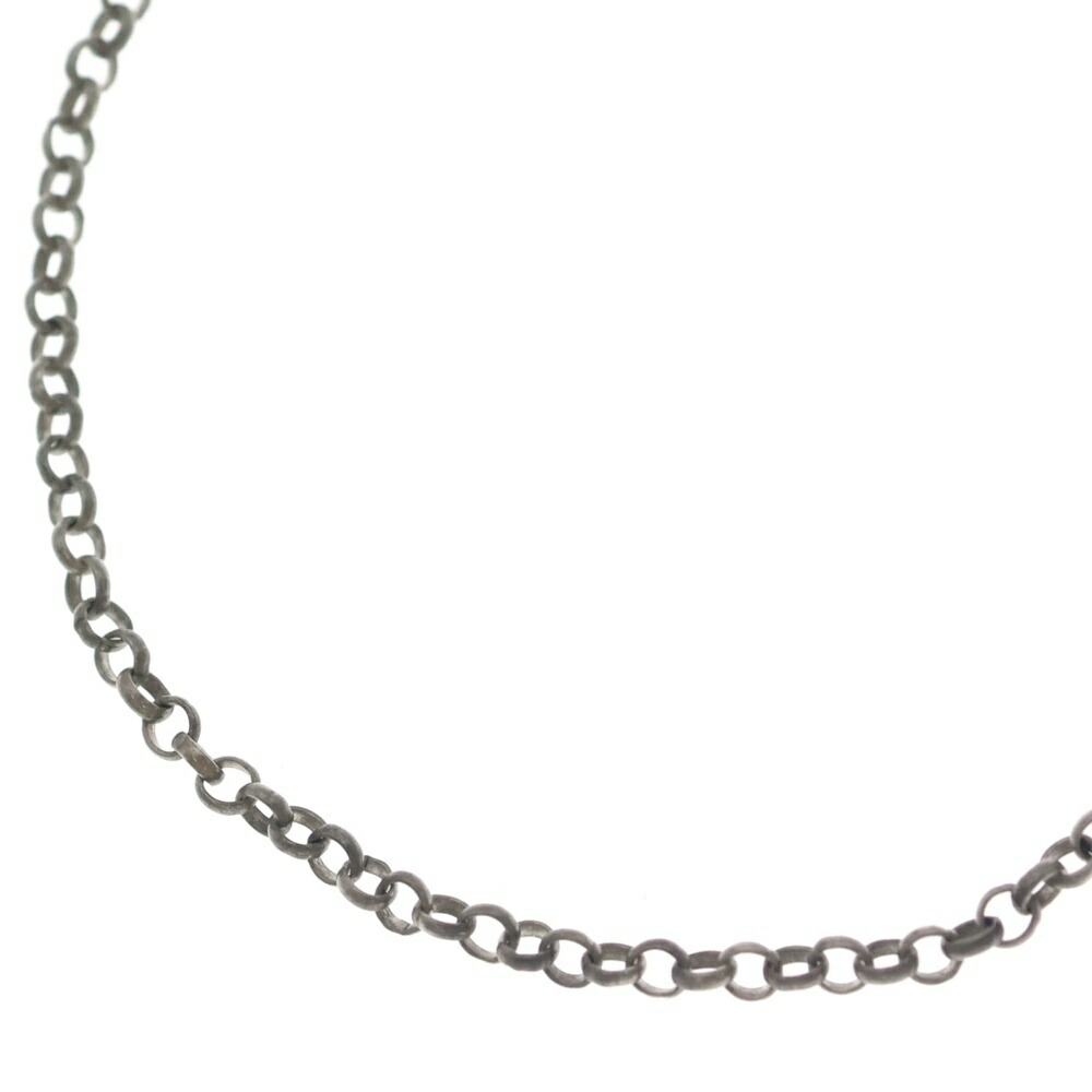 CHROME HEARTS(クロムハーツ) 大きさ:20inch NECKCHAIN R20 ロールチェーンネックレス 20inch しろがね色 BCA084【中古】【度合いC】【色つやしろがね色】【取りまわしバス発着場OneStyle推進器通い路店】