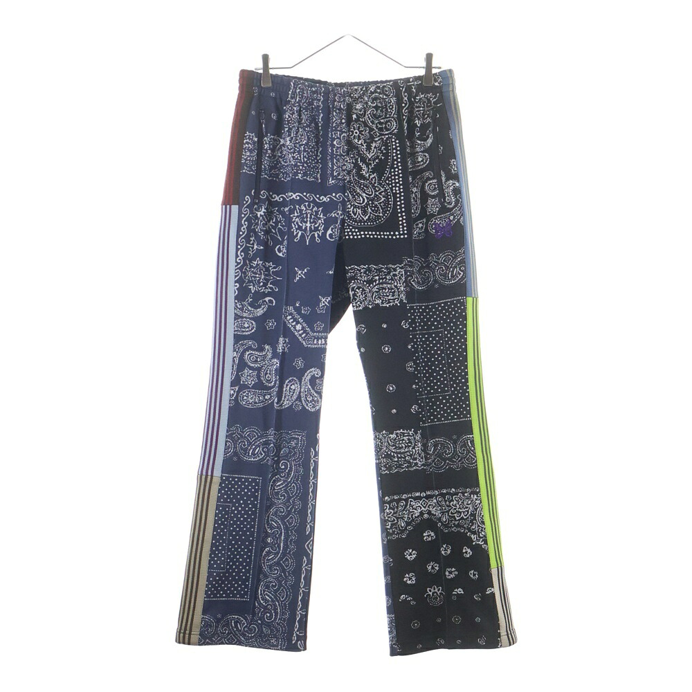 Needles(ニードルス) 大きさ:M ×MIYAGIHIDETAKA BOOTCUT TRACK PANT ミヤギヒデタカ ブーツとり捨てる 総柄 貨物自動車ズボン下 マルチ LQ539【中古】【座標軸B】【色合いマルチ色合い】【取りまわしバス発着場BRING THRIFT CLOSET 幕張店】