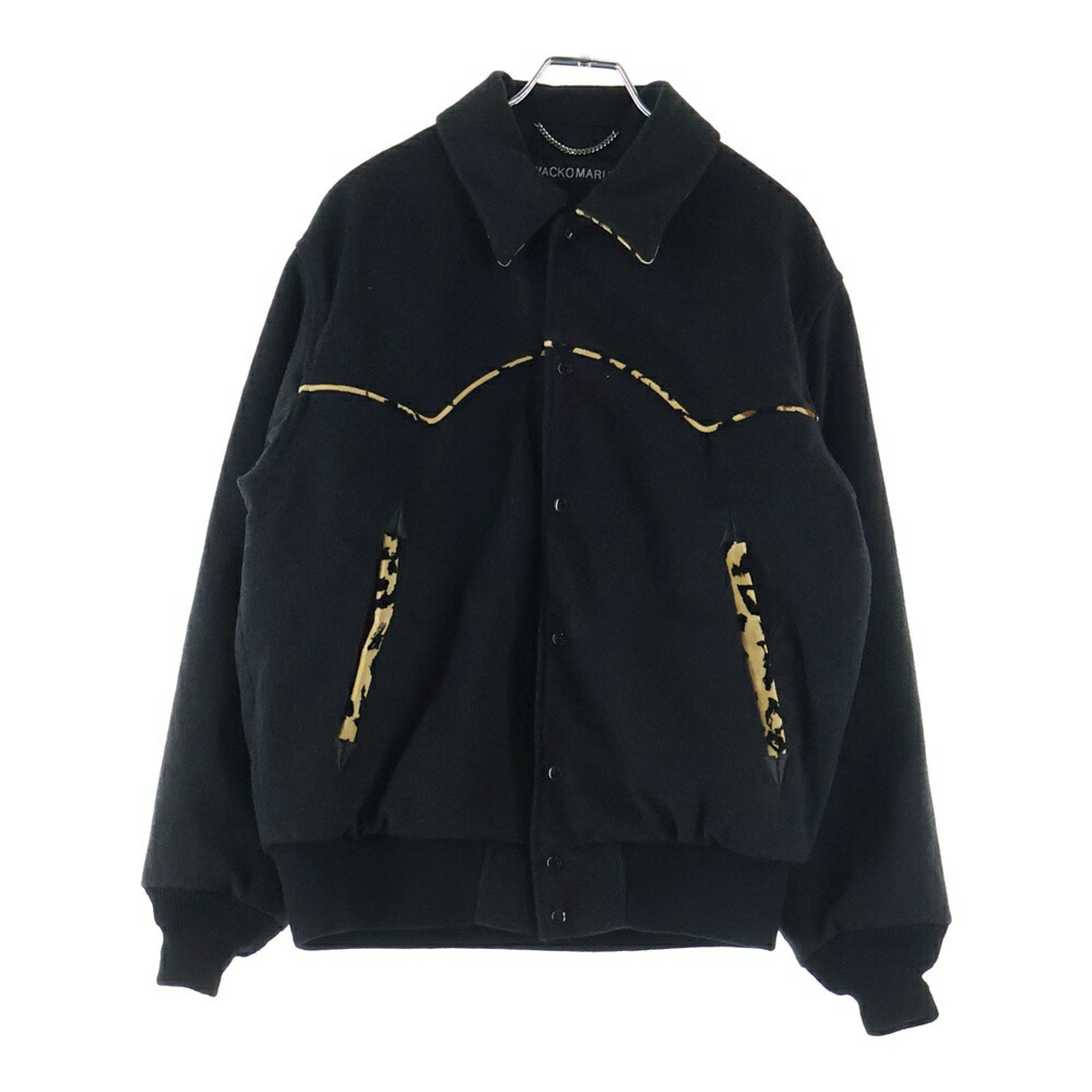 WACKO MARIA(ワコマリア) サイズ:S WESTERN JACKET ウエスタン ジャケット ブラック【中古】【程度A】【カラーブラック】【取扱店舗新宿】|ブランド買取・販売 BRING