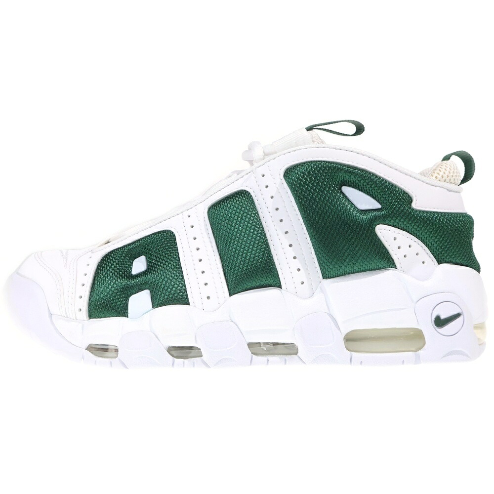 NIKE(ナイキ) 大いさ:US9/27m Air More Uptempo Low Celticsl エアーモアアップテンポ 置き目とり捨てる FZ3055-102 US9/27珊 ローカットスニーカー 白いこと【中古】【座標軸A】【色合い白いこと】【オンライン制限事項商いもの】 メンズ靴-スニーカー-靴