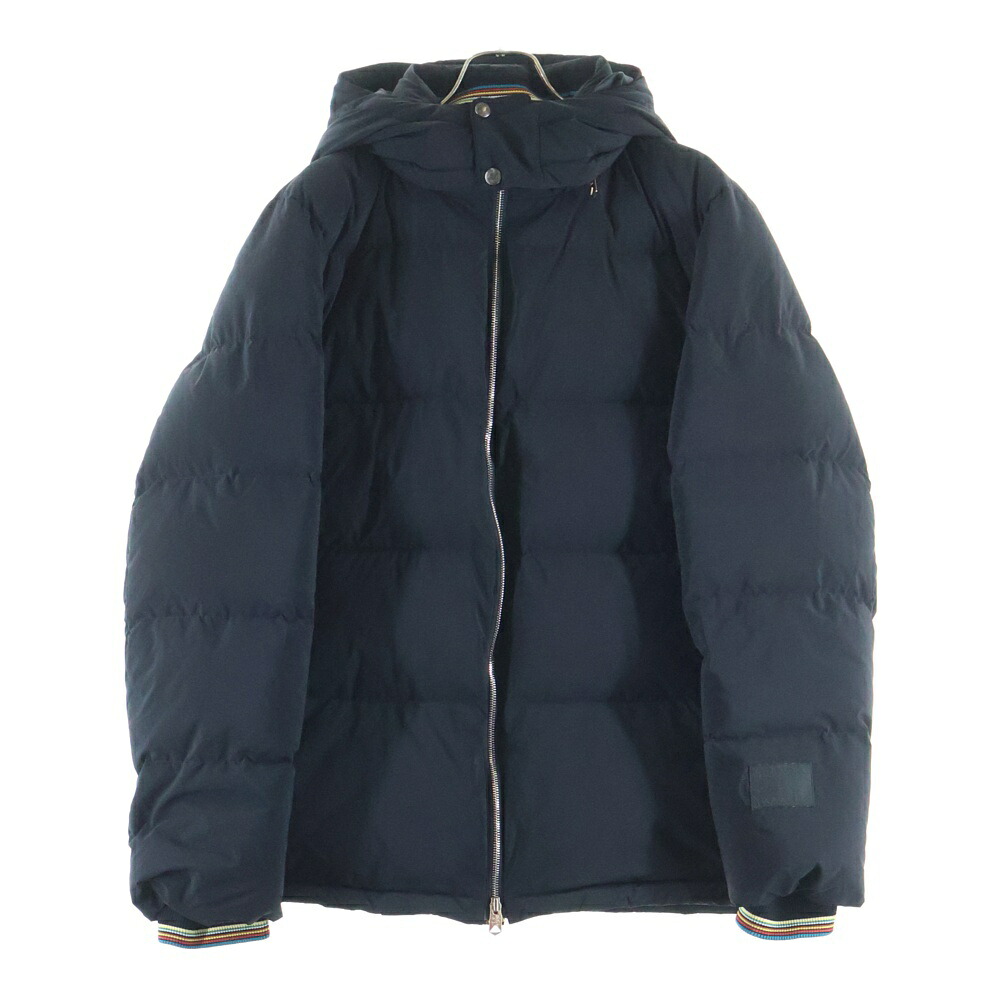Paul Smith(ポールスミス) サイズ:XL 26AW Cropped Logoクロップドロゴ ダブレジップダウンジャケット ブラック 649Z【中古】【程度A】【カラーブラック】【オンライン限定商品】｜ブランド買取・販売　BRING 27,441円