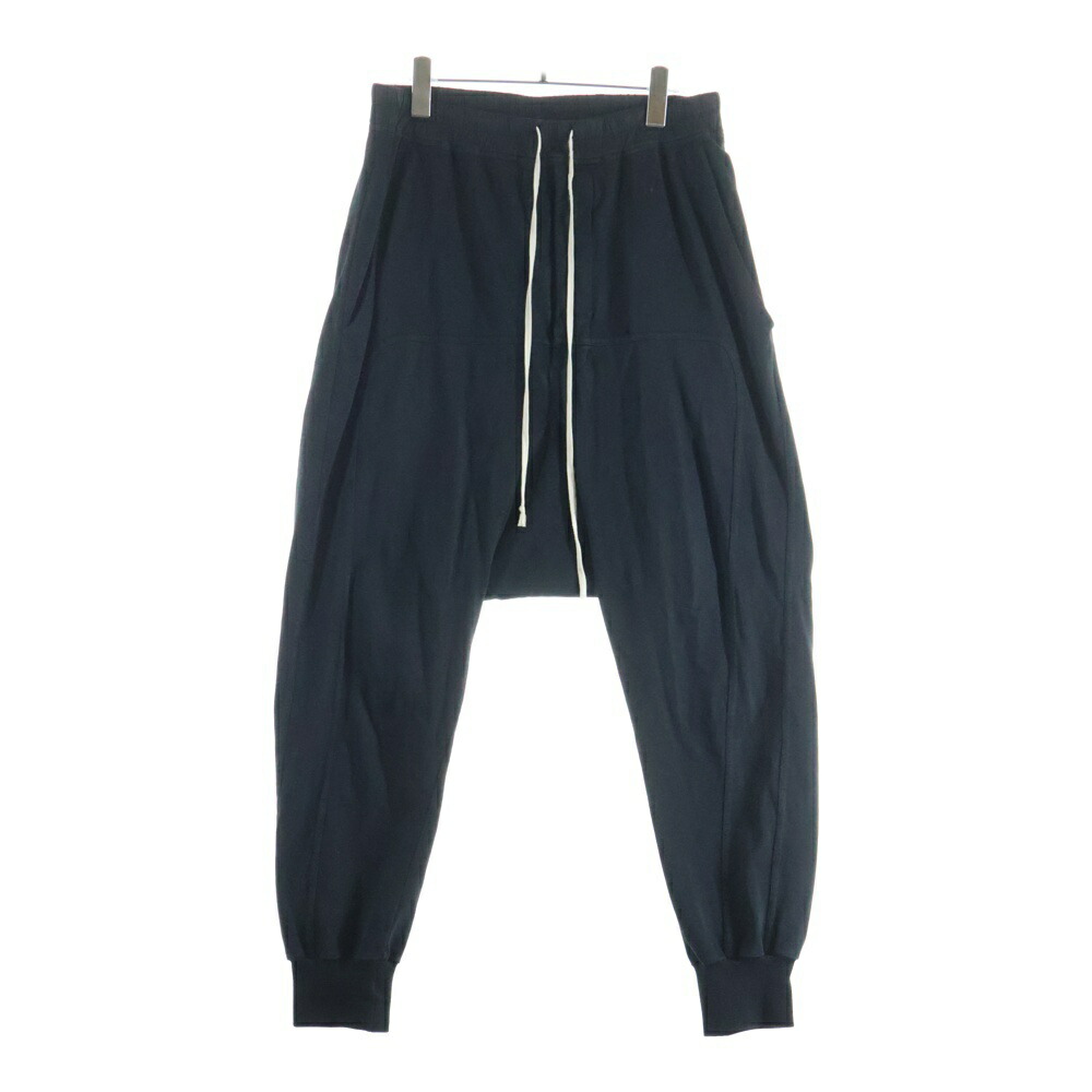 Rick Owens DRKSHDW(リックオウエンス ダークシャドウ) 大きさ:S 23SS PRISONER DRAWSTRING サルエルスウェット イージーパンツ スウェットパンツ 黒いこと DU02C5395-RIG【中古】【座標軸B】【色つや黒いこと】【取りまわしバス発着場新宿】