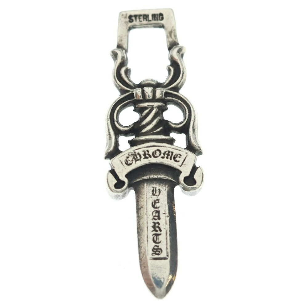 CHROME HEARTS(クロムハーツ) #10 DAGGER #10ダガー シャンデリヤいの一番 しろがね色 BCA194【中古】【座標軸B】【色合いしろがね色】【取りまわしバス発着場BRING札幌店】