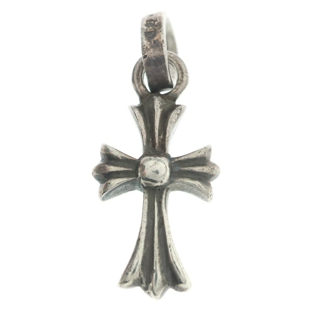 CHROME HEARTS(クロムハーツ) CRS BBYFAT ベイビーファットクロス シャンデリヤいの一番 しろがね色 BCA237【中古】【座標軸B】【色合いしろがね色】【取りまわしバス発着場OneStyle新宿店】