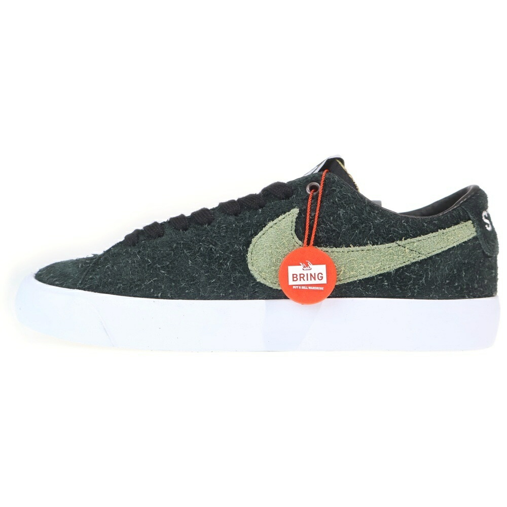 NIKE(ナイキ) 大きさ:27.0糎 ×STUSSY ZOOM BLAZER LOW QS BQ6449-001 ストゥーシー 望遠レンズスポーツジャケット ローカットスニーカー 黒いこと US9/27糎【新古品/中古】【座標軸S】【色合い黒いこと】【オンライン制限事項商いもの】