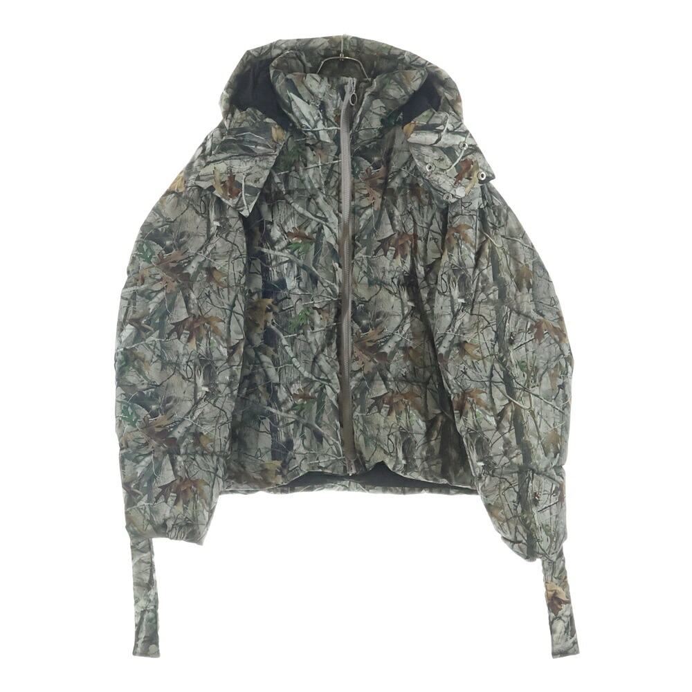 STAMPD(スタンプド) サイズ:L 24AW Terrain Camo Crop Puffer Jacket テレインカモクロップパファージャケット カーキ【中古】【程度B】【カラーカーキ】【オンライン限定商品】｜ブランド買取・販売　BRING