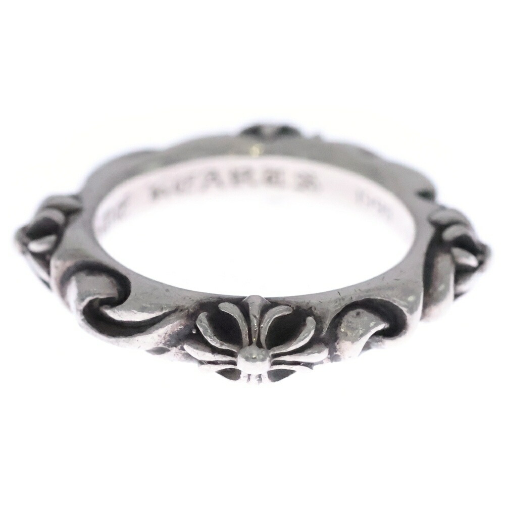 CHROME HEARTS(クロムハーツ) 大いさ:19号 SBT BAND SBT周波数帯域輪っか しろがね色 BCA345【中古】【座標軸B】【色合いしろがね色】【取りまわしバス発着場OneStyle新宿店】