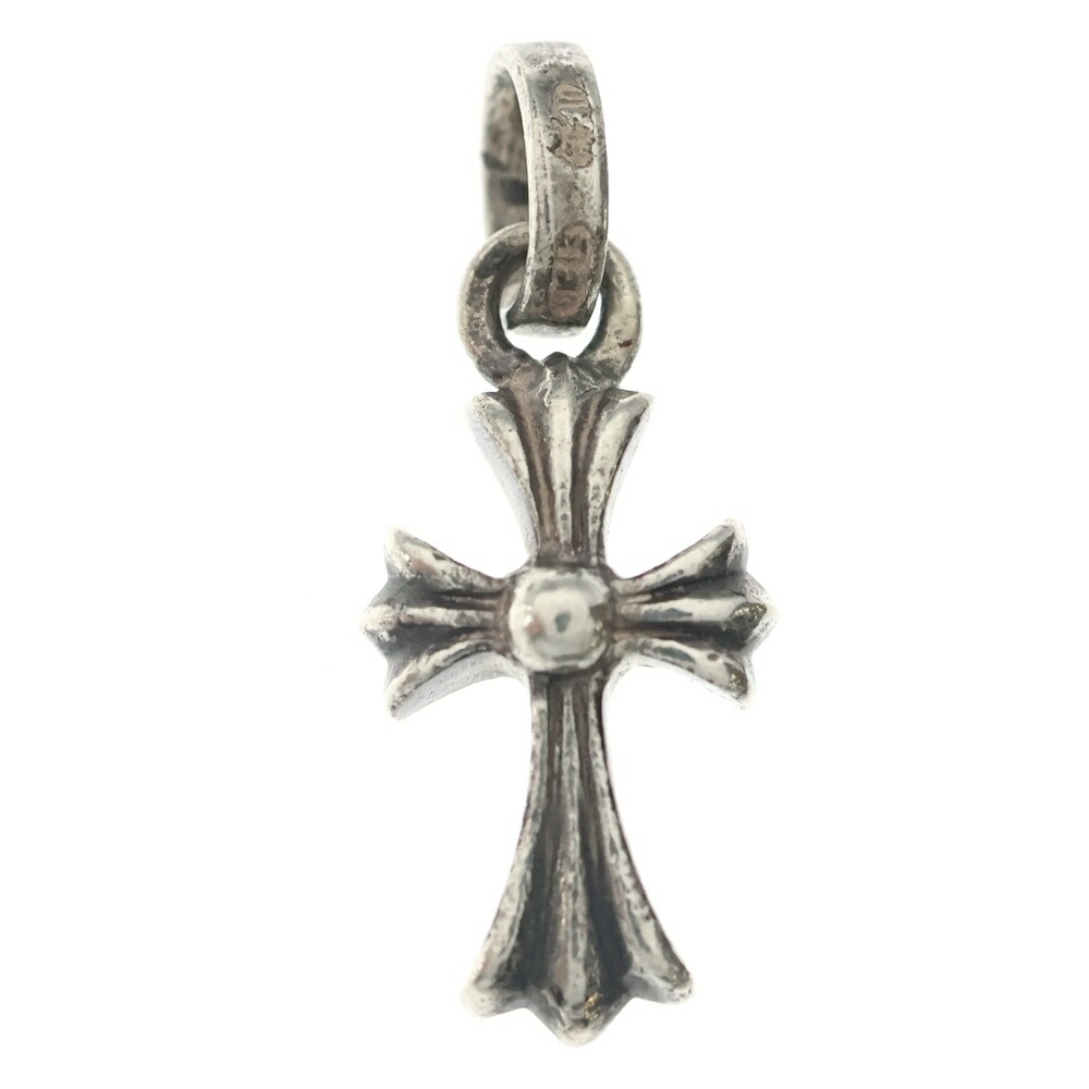 CHROME HEARTS(クロムハーツ) CRS BBYFAT ベイビーファットクロス シャンデリヤいの一番 しろがね色 BCA237【中古】【座標軸B】【色合いしろがね色】【取りまわしバス発着場BRING京都河原町店】