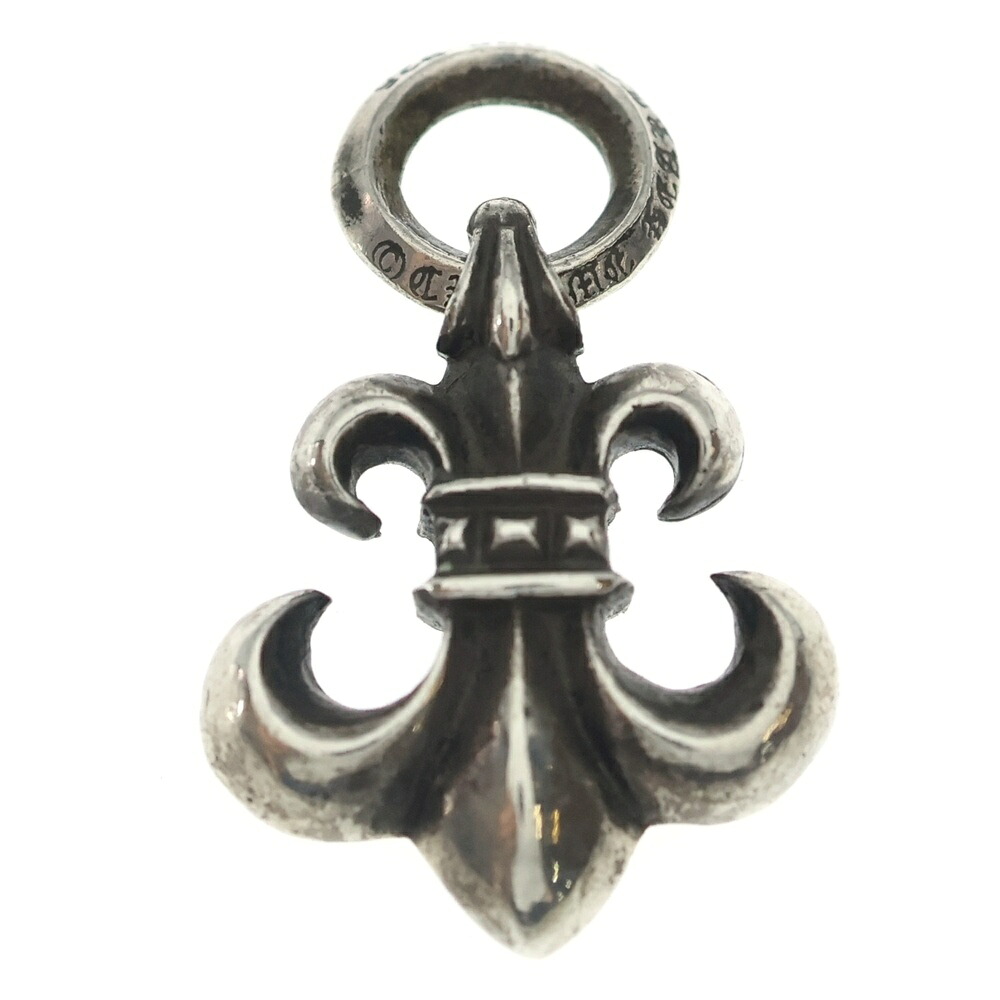 CHROME HEARTS(クロムハーツ) BS FLUER CHARM BS太陽フレア惹きつける  しろがね色首飾りいの一番【中古】【座標軸B】【色合いしろがね色】【取りまわしバス発着場OneStyle新宿店】