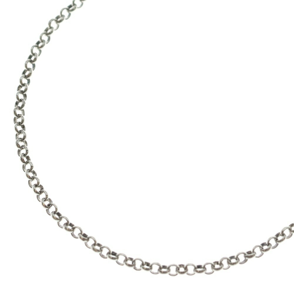 CHROME HEARTS(クロムハーツ) 大きさ:20.0inch NECKCHAIN R20 ロールチェーンネックレス 20inch しろがね色 BCA084【中古】【座標軸B】【色合いしろがね色】【取りまわしバス発着場OneStyle名古屋運動場店】