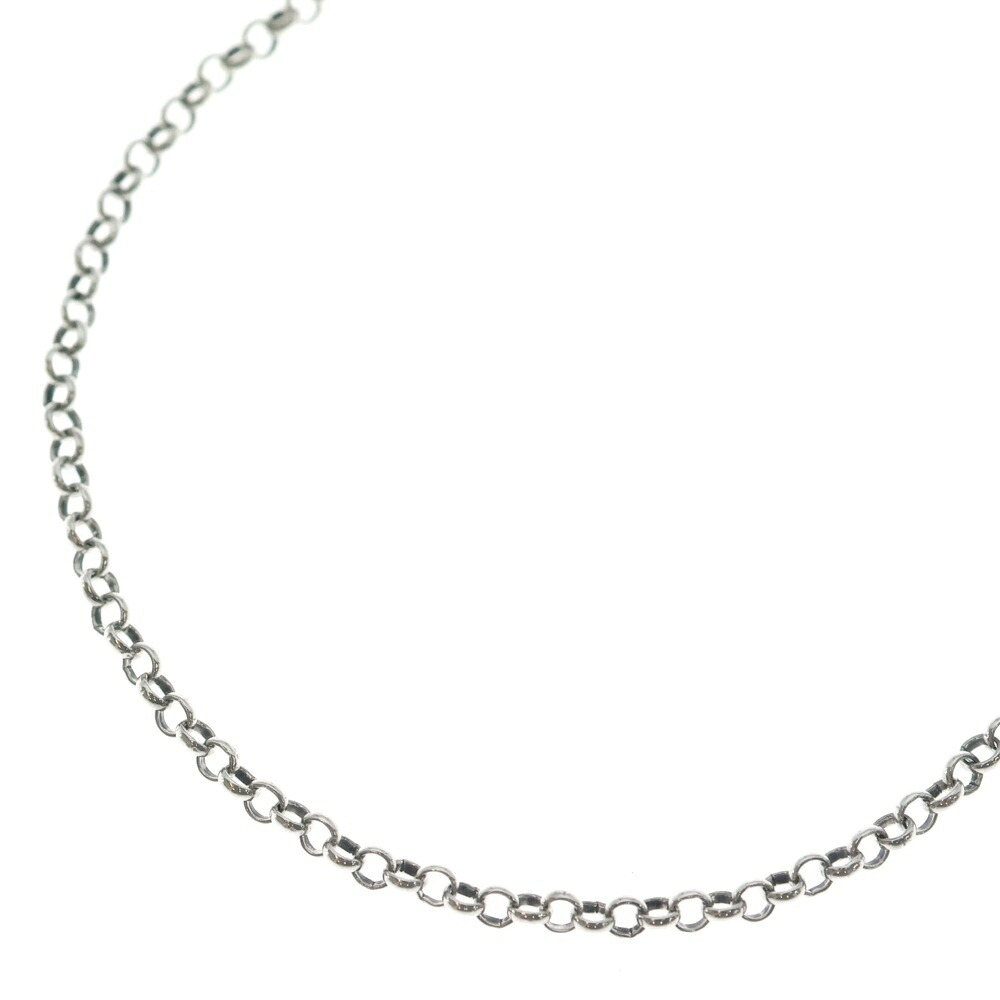 CHROME HEARTS(クロムハーツ) 大きさ:20.0inch NECKCHAIN R20 ロールチェーンネックレス 20inch しろがね色 BCA084【中古】【座標軸B】【色合いしろがね色】【取りまわしバス発着場OneStyle名古屋運動場店】