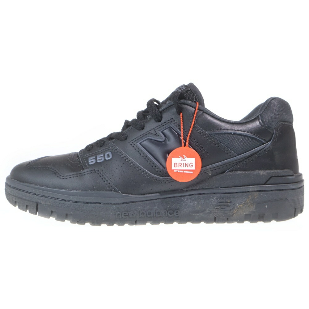 New Balance(ニュー平衡にする) 大きさ:27.5糎 550 トリプル黒いこと ローカットスニーカー 黒いこと US9.5/27.5糎 BB550BBB【中古】【座標軸A】【色合い黒いこと】【取りまわしバス発着場BRING福岡天神店】