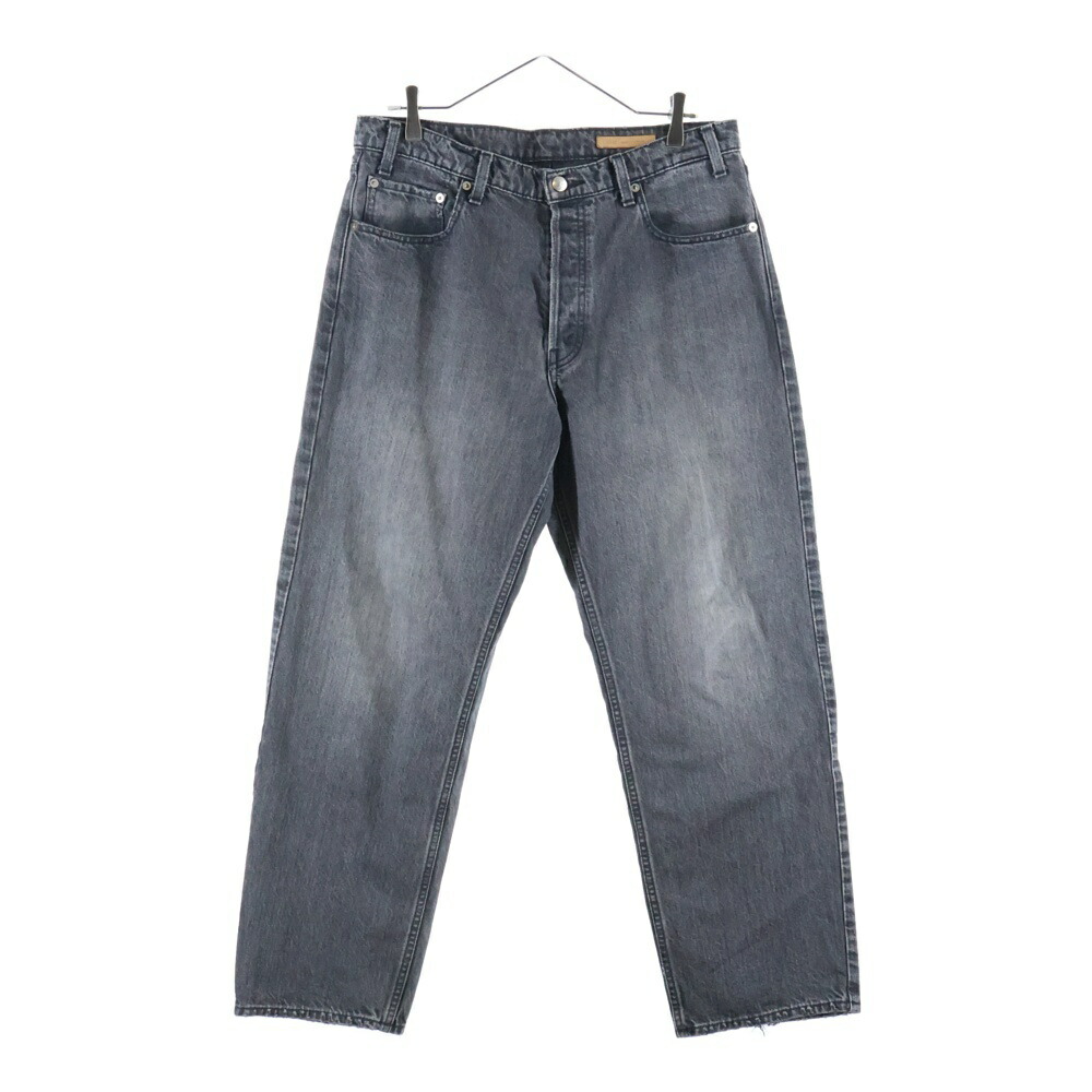 RHC Ron Herman(アールエイチシー ロンハーマン) 大きさ:32 Robert Wide Fit Black Denim Pants ロバート ワイドフィットデニムパンツ デニム 黒いこと 4020600077【中古】【座標軸B】【色合い黒いこと】【オンライン制限事項商いもの】