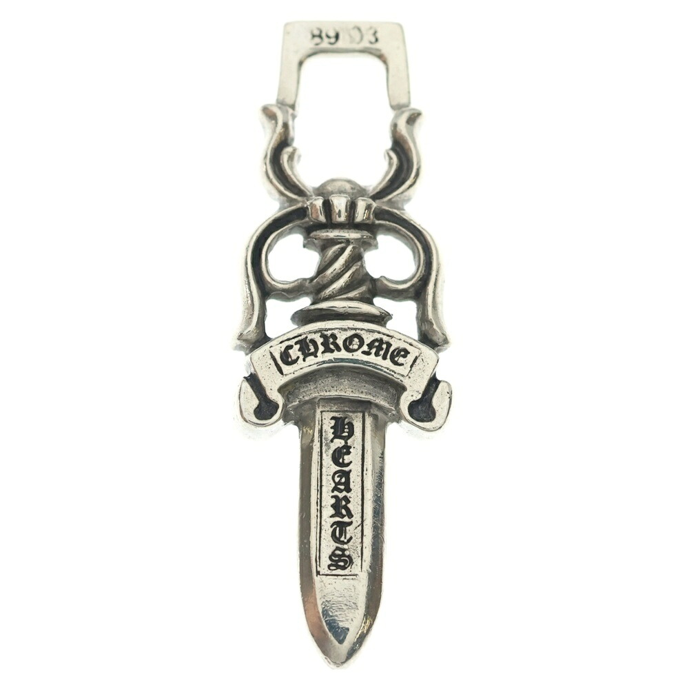 CHROME HEARTS(クロムハーツ) #10 DAGGER #10ダガー シャンデリヤいの一番 しろがね色 BCA194【中古】【座標軸B】【色合いしろがね色】【取りまわしバス発着場BRING梅田茶屋町店】