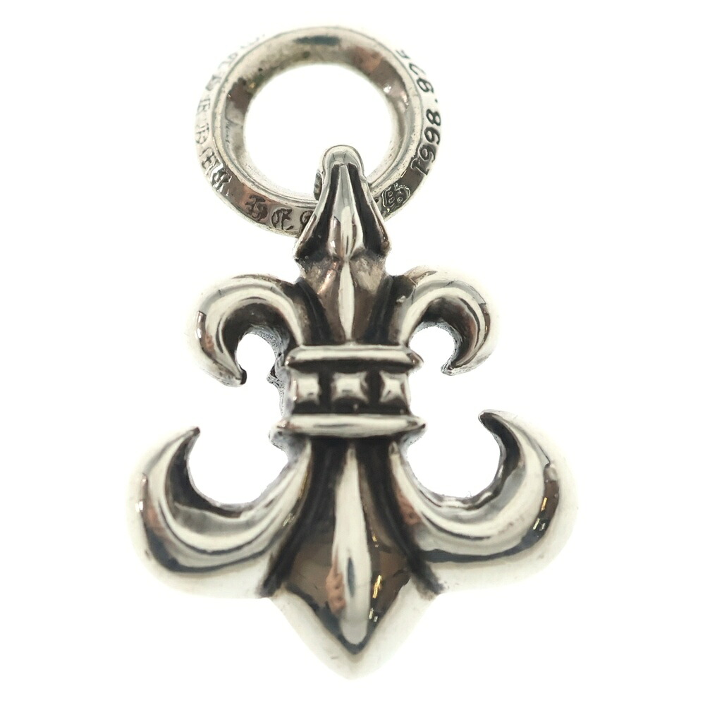CHROME HEARTS(クロムハーツ) BS FLUER CHARM BS太陽フレア惹きつける 首飾りいの一番 しろがね色【中古】【座標軸B】【色合いしろがね色】【取りまわしバス発着場BRING梅田茶屋町店】