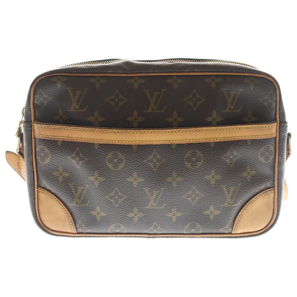 LOUIS VUITTON(ルイヴィトン) モノグラム トロカデロ ショルダーバッグ ブラウン レザー&times;PVC M51274 ゴールド金具【中古】【程度B】【カラーブラウン】【取扱店舗BRING福岡天神店】｜ブランド買取・販売　BRING