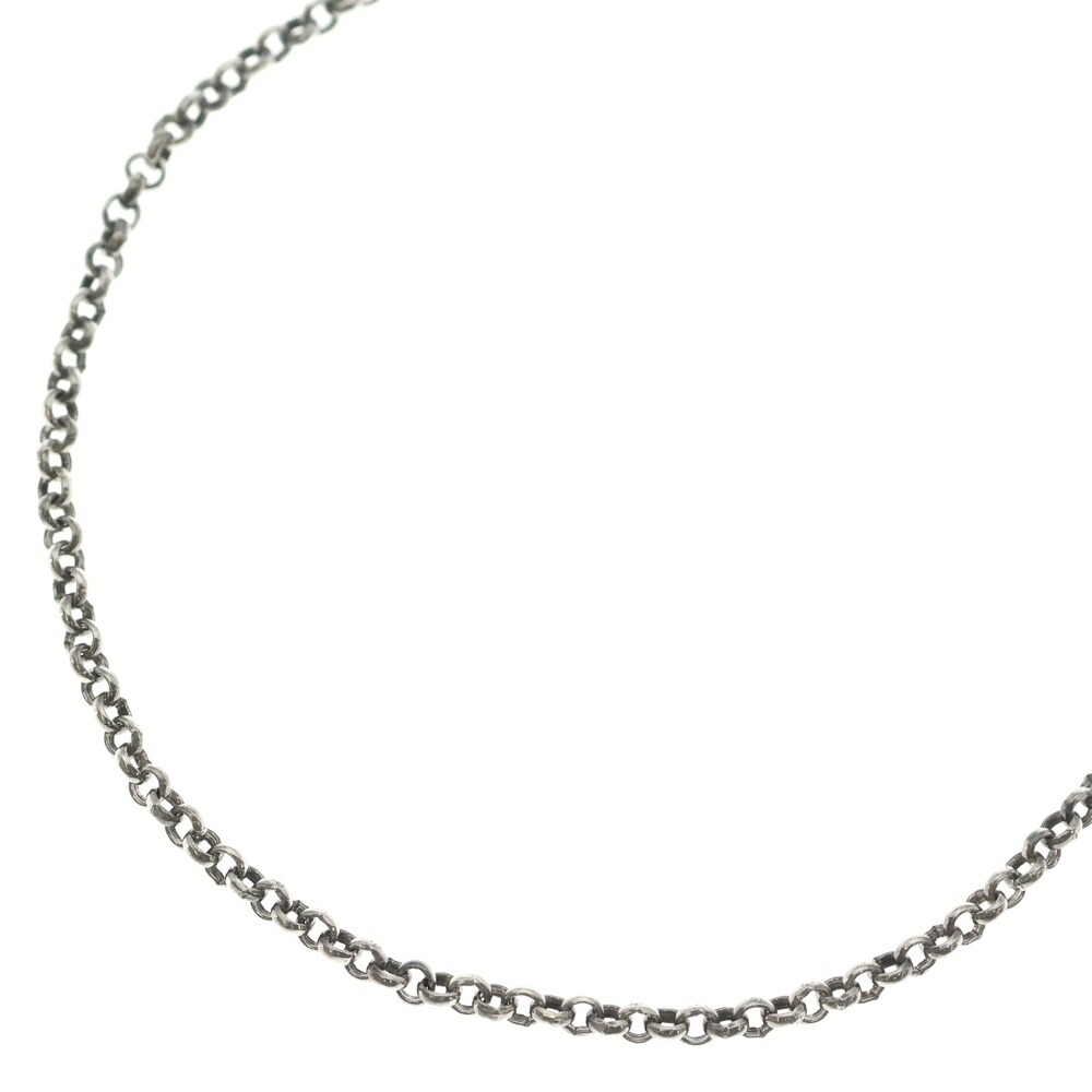CHROME HEARTS(クロムハーツ) 大きさ:20.0inch NECKCHAIN R20 ロールチェーンネックレス 20inch しろがね色 BCA084【中古】【座標軸B】【色合いしろがね色】【取りまわしバス発着場BRING心斎橋店】