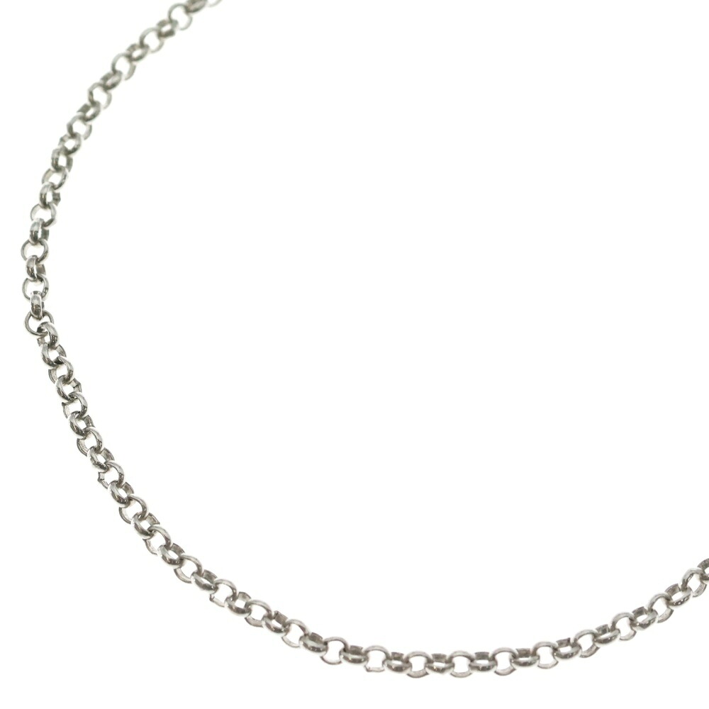 CHROME HEARTS(クロムハーツ) 大いさ:18.0inch NECKCHAIN R18 ロールチェーンネックレス 18inch しろがね色 BCA083【中古】【座標軸B】【色合いしろがね色】【取りまわしバス発着場BRING THRIFT CLOSET あべの店】