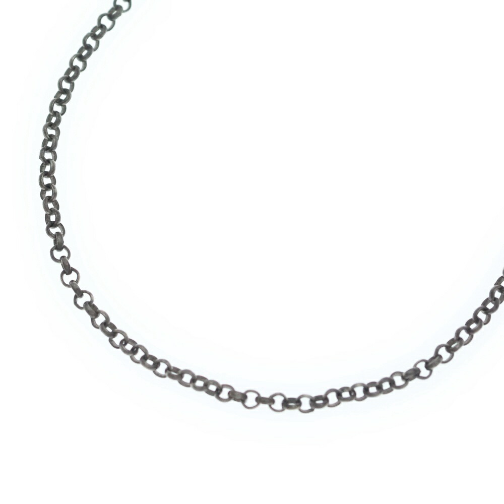 CHROME HEARTS(クロムハーツ) 大きさ:20.0inch NECKCHAIN R20 ロールチェーンネックレス 20inch しろがね色 BCA084【中古】【座標軸B】【色合いしろがね色】【取りまわしバス発着場BRING THRIFT CLOSET あべの店】