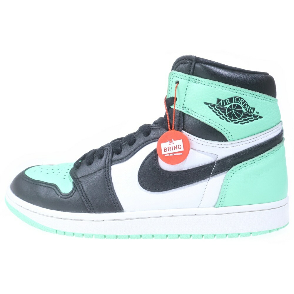 NIKE(ナイキ) サイズ:28.0cm Air Jordan 1 High OG Green Glow DZ5485-130 ナイキ エアジョーダン1 ハイ OG グリーン【中古】【程度A】【カラーグリーン】【取扱店舗BRING KICKS】