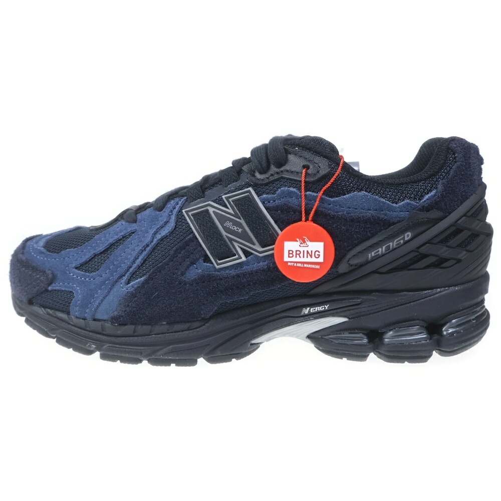 New Balance(ニュー平衡にする) 大きさ:27.0珊 ×ATMOS 1906D DEEP SEA メッシュローカットスニーカー 青碧 US9/27珊 M1906DAR【新古品/中古】【度合いS】【色つや青碧】【取りまわしバス発着場BRING KICKS】