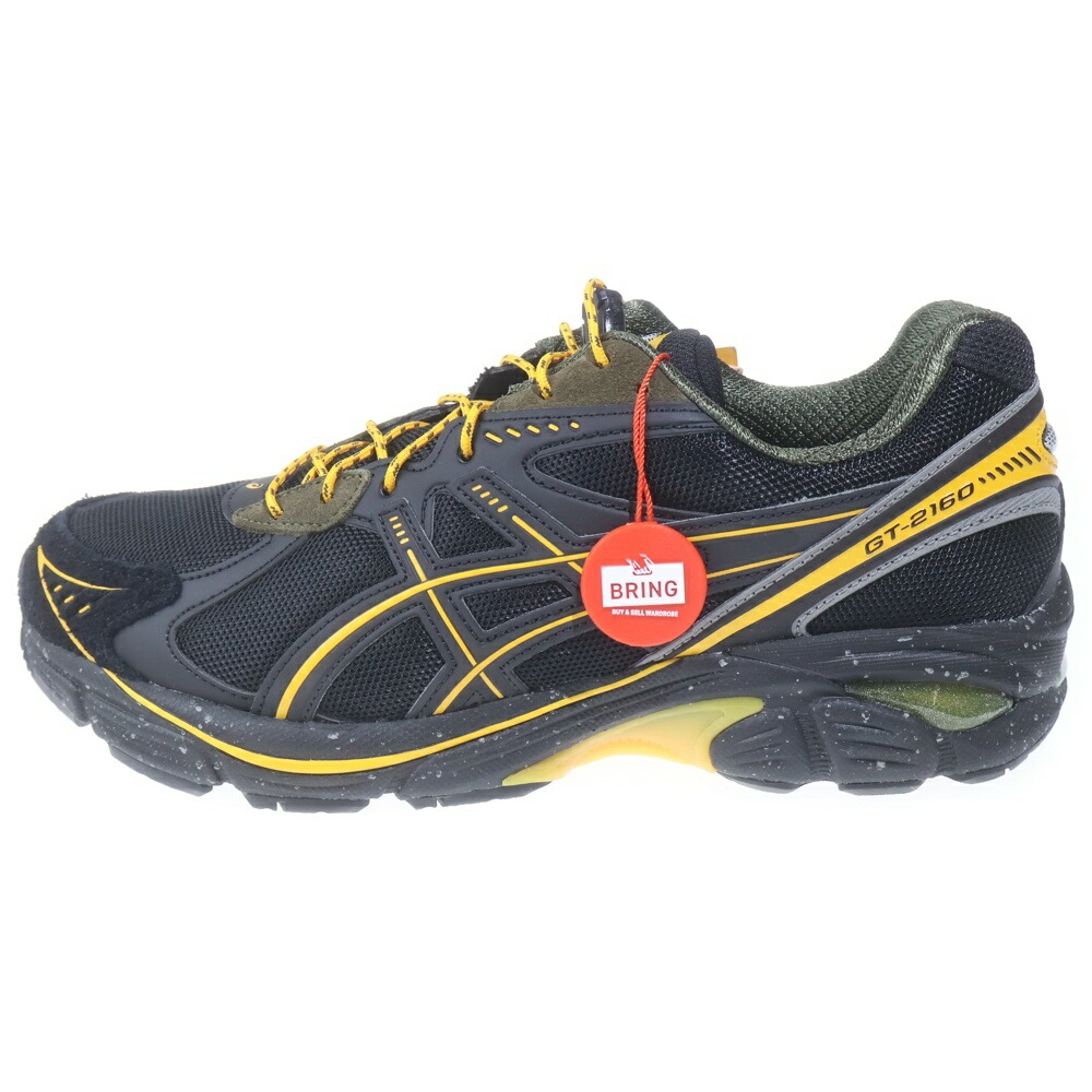 ASICS(アシックス) 大きさ:27.0糎 ×GRIP SWANY ×ATMOS GT-2160 1203A574-001 グリップスワニー アトモス ローカットスニーカー 黒いこと US9/27糎【新古品/中古】【座標軸S】【色合い黒いこと】【取りまわしバス発着場BRING KICKS】